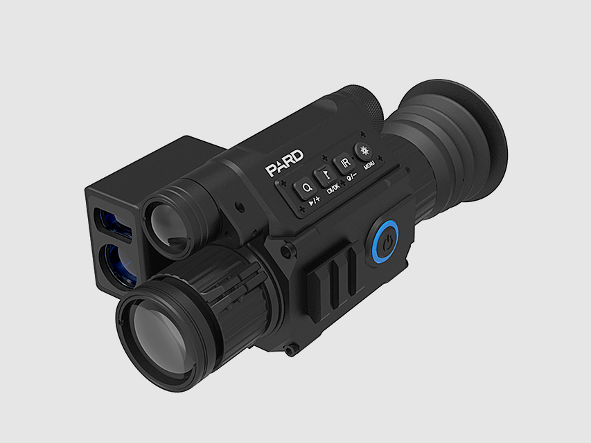 Pard model NV008LRF Tag-/Nachtsichtzielfernrohr. 6,5×12 mit Entfernungsmesser