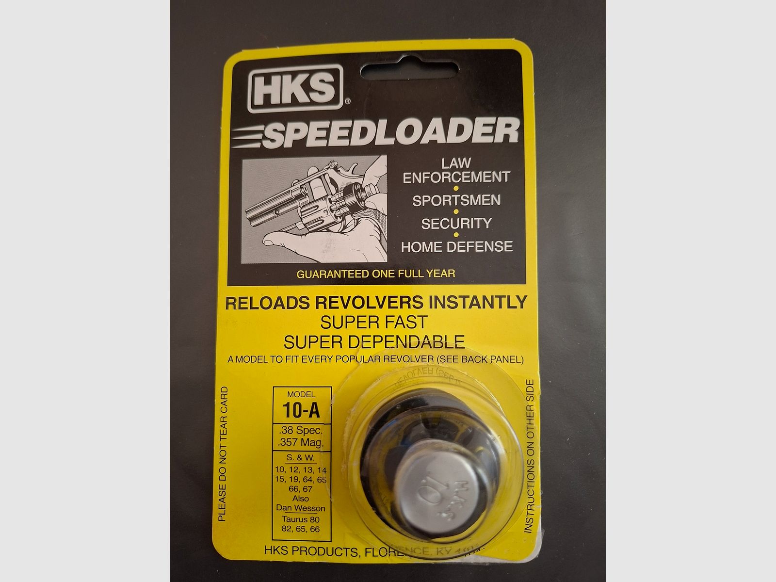 HKS  Speedloader 10 A S&W, Weihrauch HW 357 Hunter, Bild 1 von 3