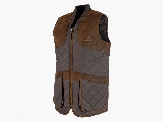 Woodline Vintage Gilet da Caccia Uomo - XS