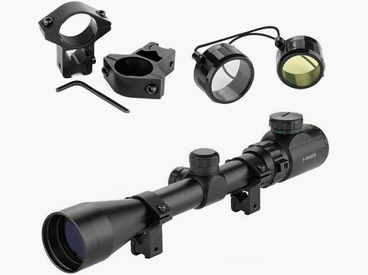 6-24x50 Geweer richtkijkers incl. 11mm, Rood & Groen, voor Jacht Softair en Sport