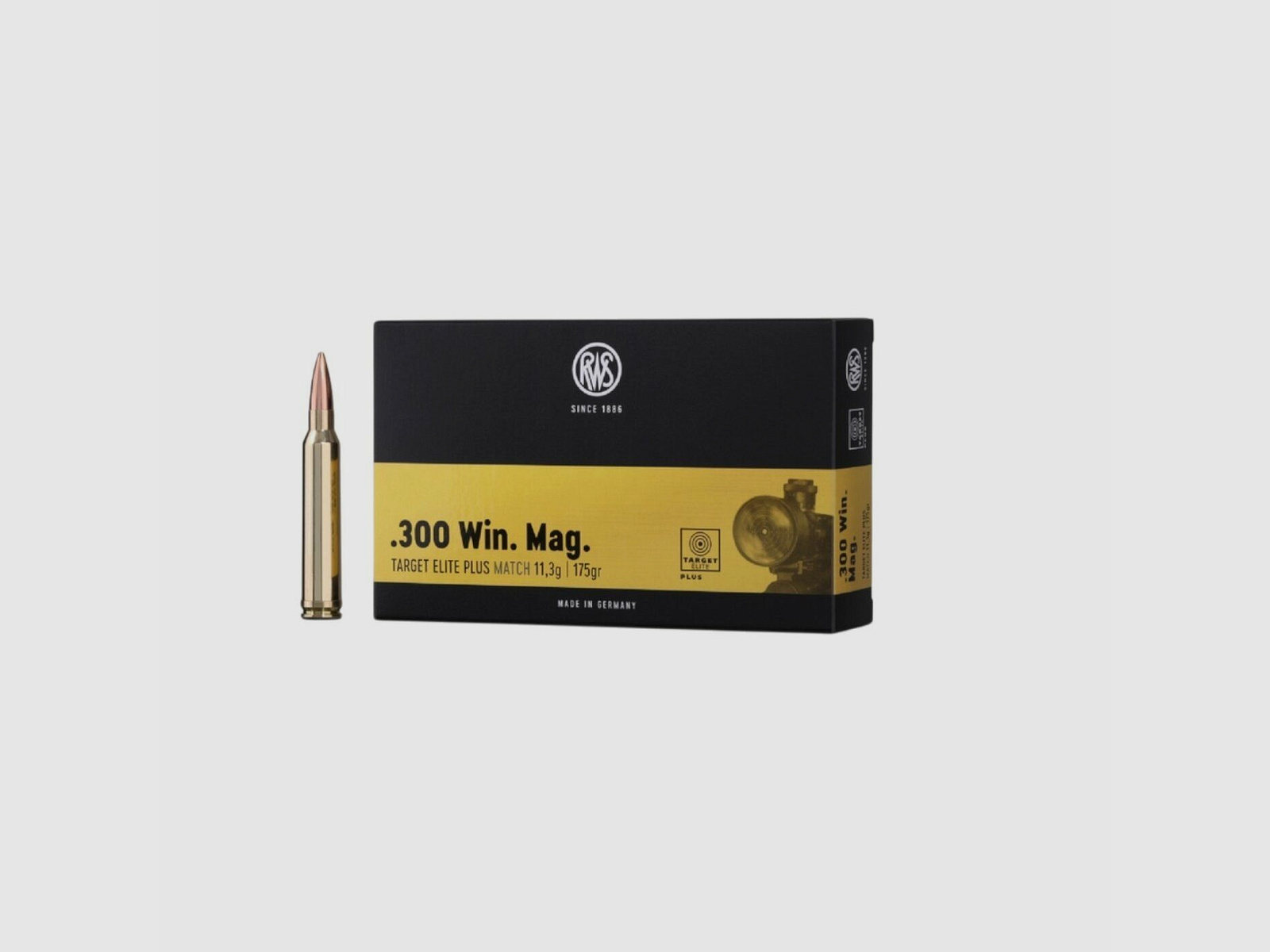 RWS .300 WinMag Target Elite Plus 175grs / 11,3g