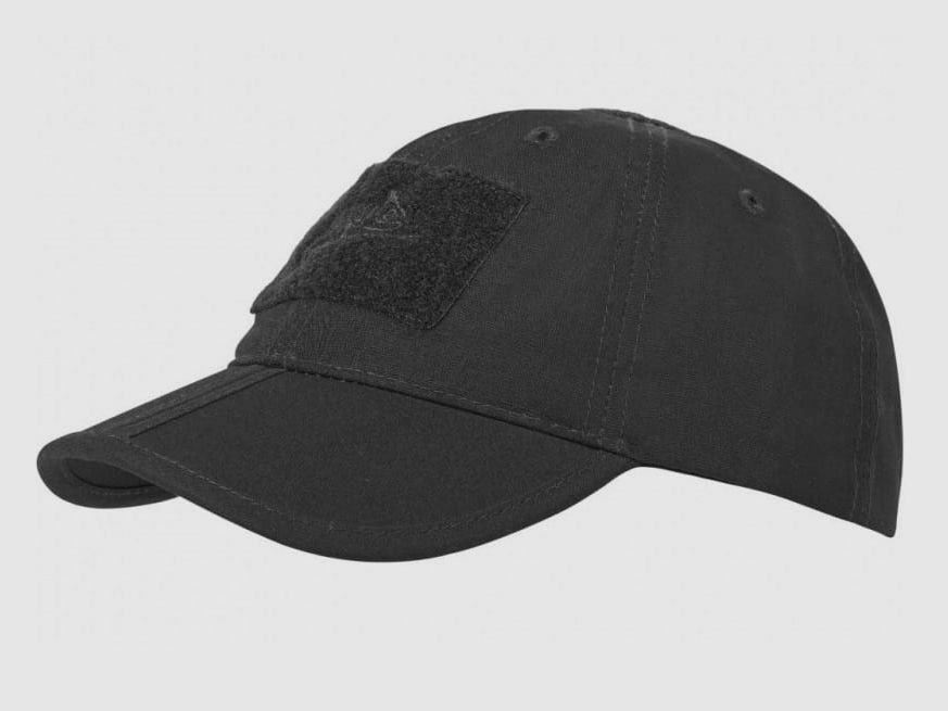 FOLDING Baseball Cap – Black (CZ-BBF-PR-01)