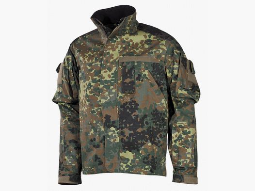 BW Kampfjacke, Einsatz/bung,kurz, flecktarn