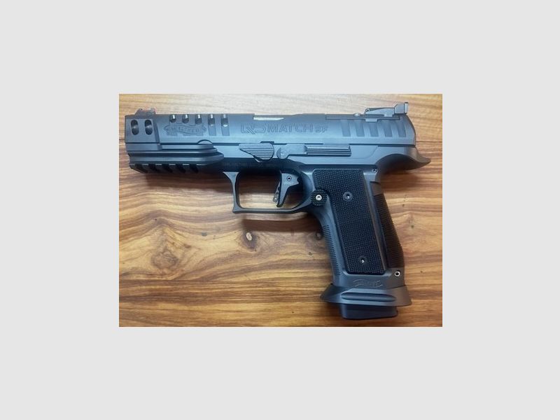 Walther Q5 SF Match Black Ribbon 9X19 INT OR 9mm Luger 