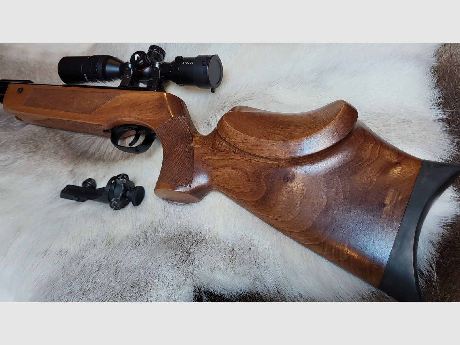 Attention collectors! Walter LG 55 with Tyrolean stock in excellent condition! and new piston seal without F Production period: 1955 - 1967