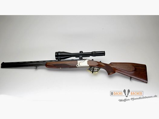 BBF dubbelgeweer Krieghoff Ultra kal. 12/70 + .30 R Blaser met S&B 2,5-10x56
