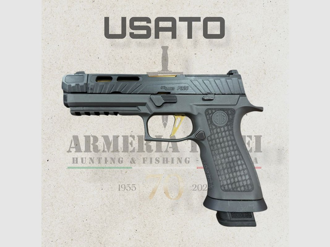 GEBRAUCHT – PISTOLE – SIG SAUER MOD. P320 SPECTRE COMP | 9×19 | 4,6″, Bild 1 von 4
