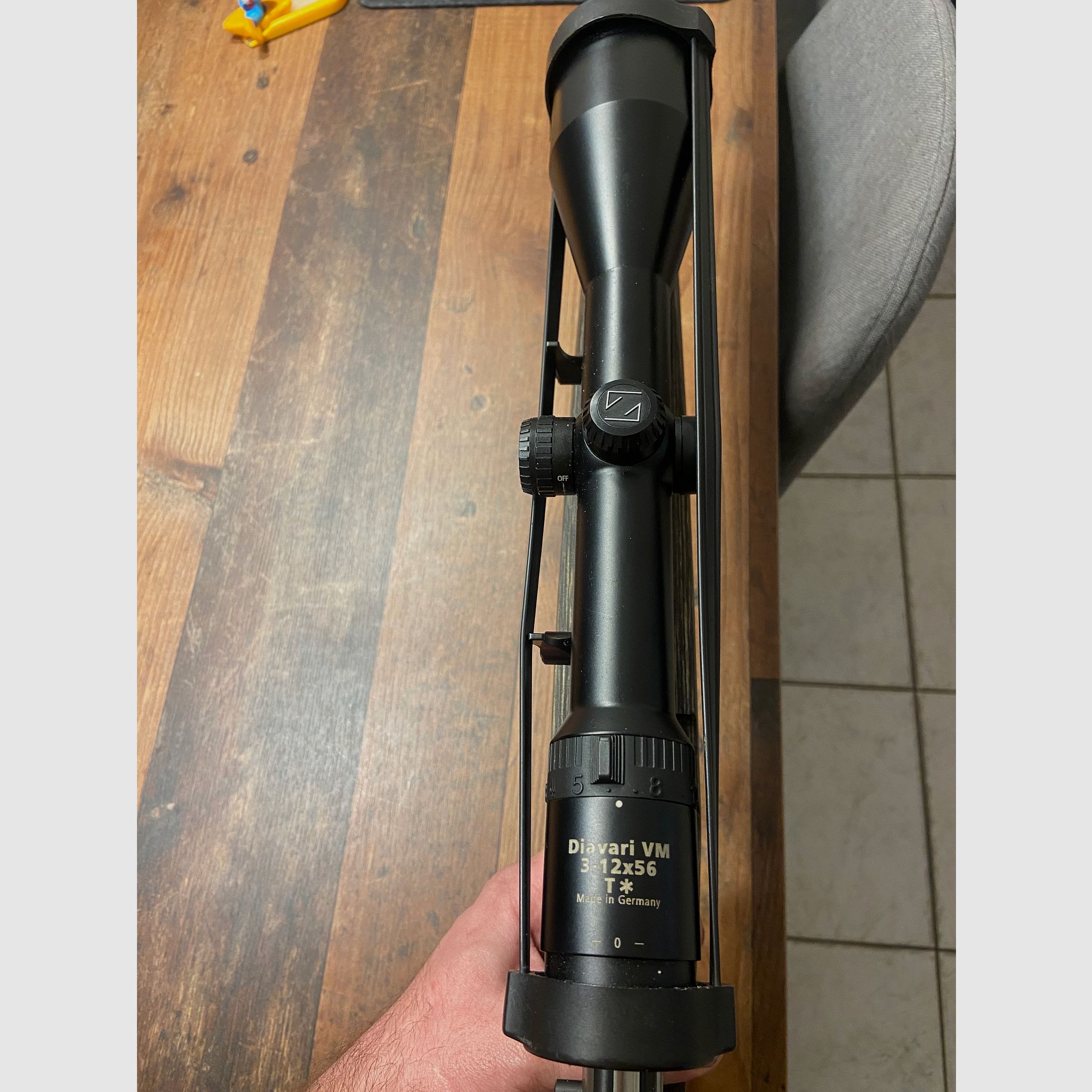 Steel Action 9.3x62 left Odenwald stock thread Zeiss, image 5 of 6