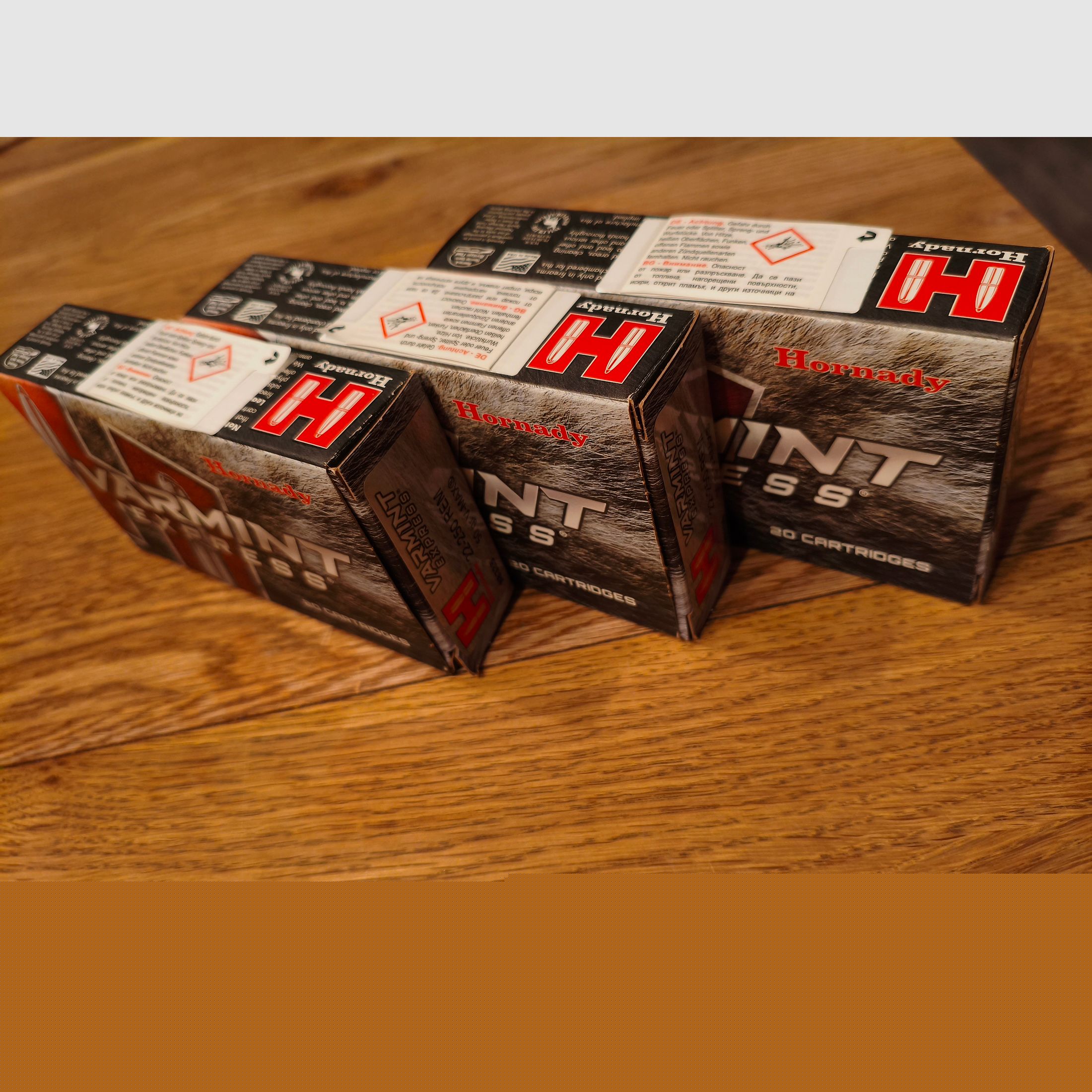 Jagdkugelmunition 22-250 HORNADY Varmint Express 50gr V-Max