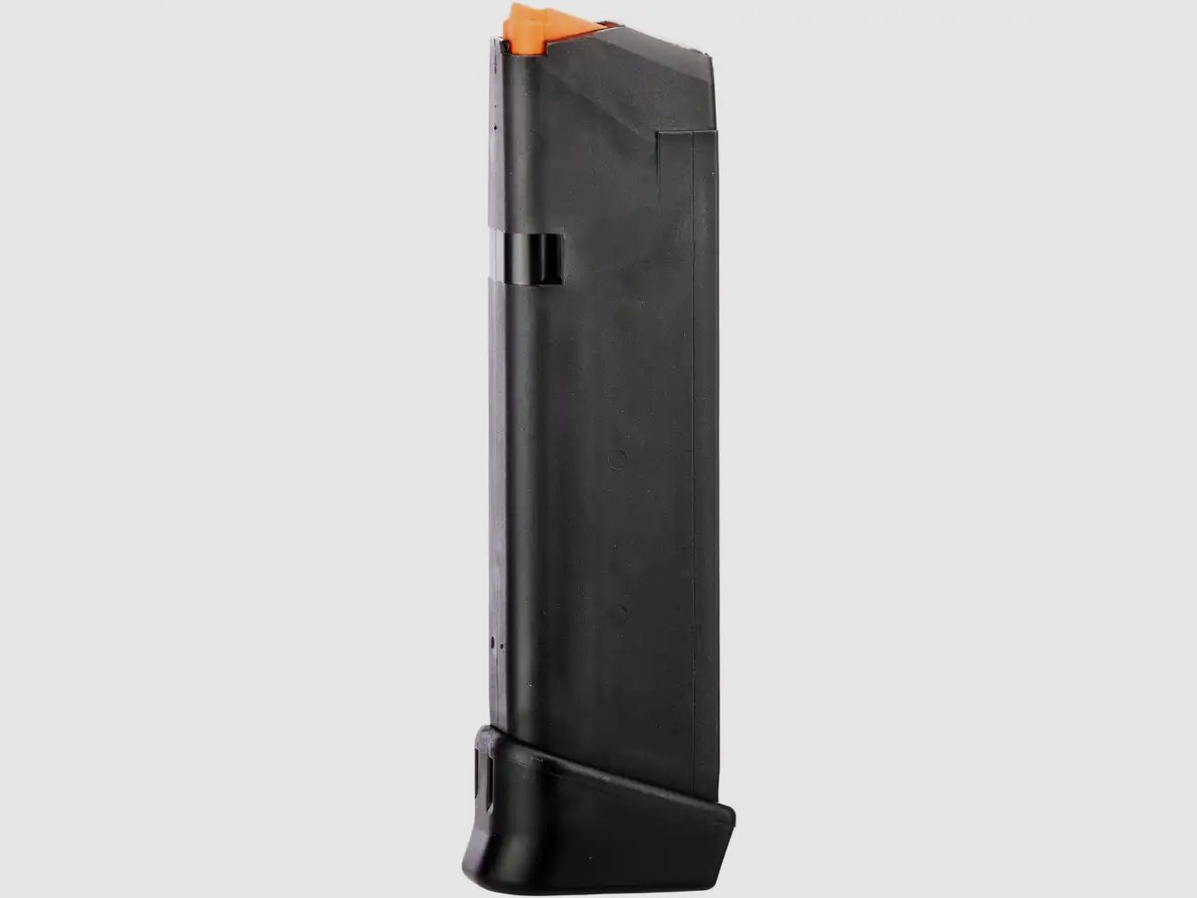 Glock Magazin G17, G17L und G34 17+2 Patronen, Zubringer Orange