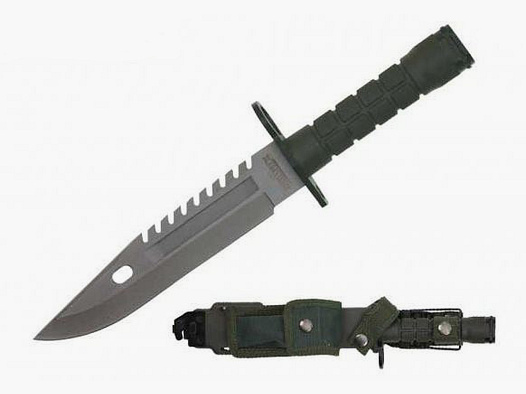 Cuchillo de supervivencia bayoneta M-9 con funda