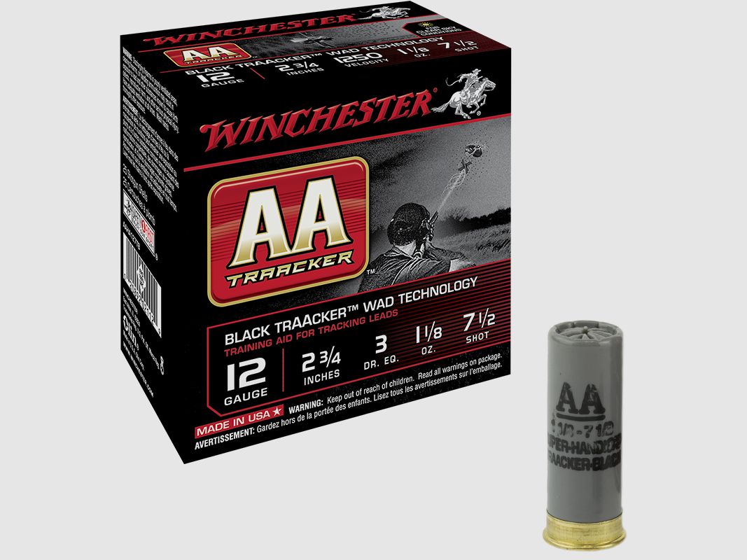 Winchester AA TrAAcker .12/70 32g #7.5 (2.4mm) 25 cartridges