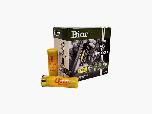 Cartucce Fiocchi Bior cal. 20/67 25 g piombo 9