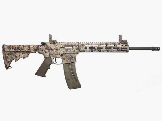 Smith and Wesson MP15-22 Kryptek .22LR