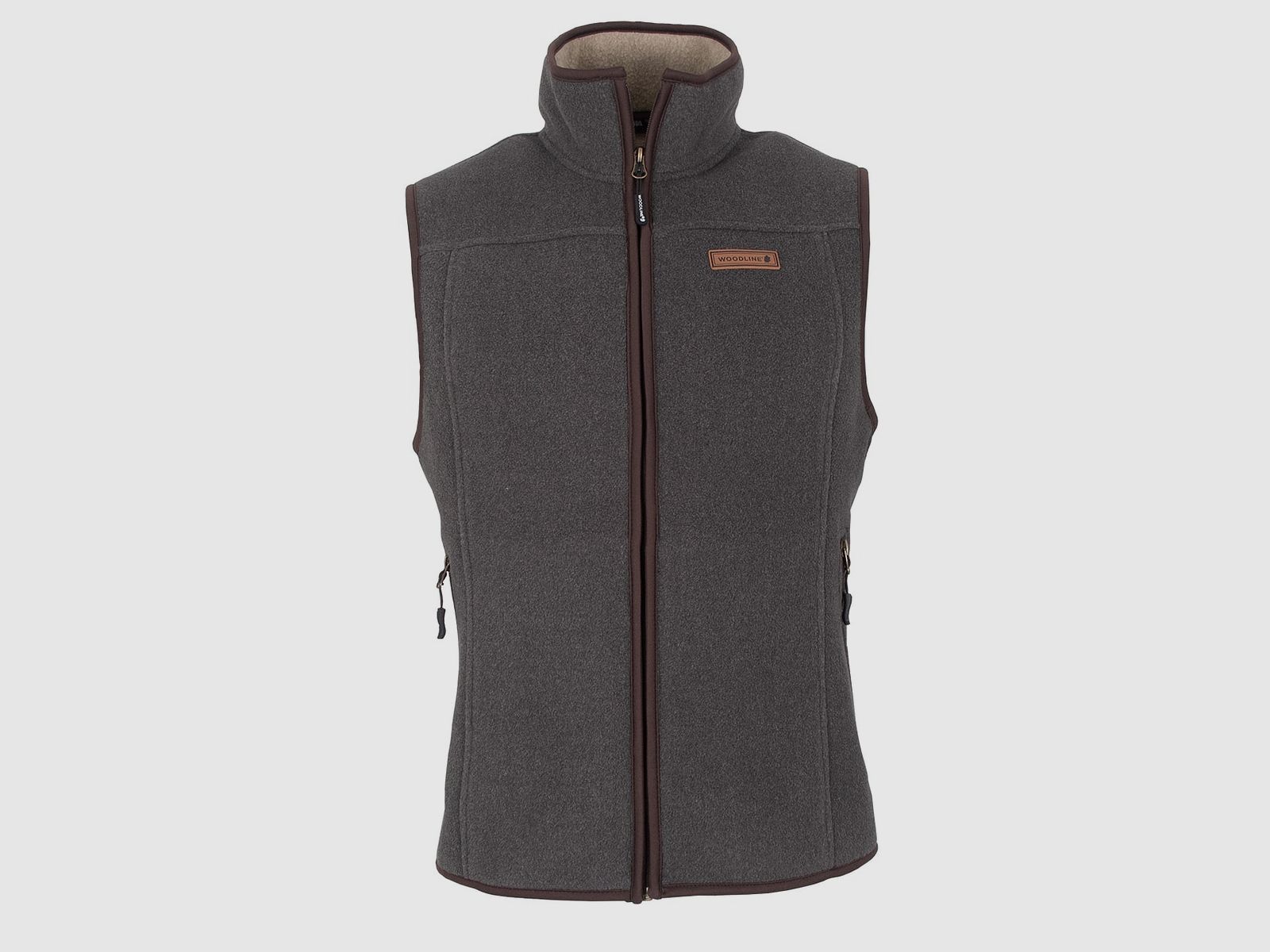 Woodline Bolmen Chaleco de Forro Polar para Hombre Gris 3XL