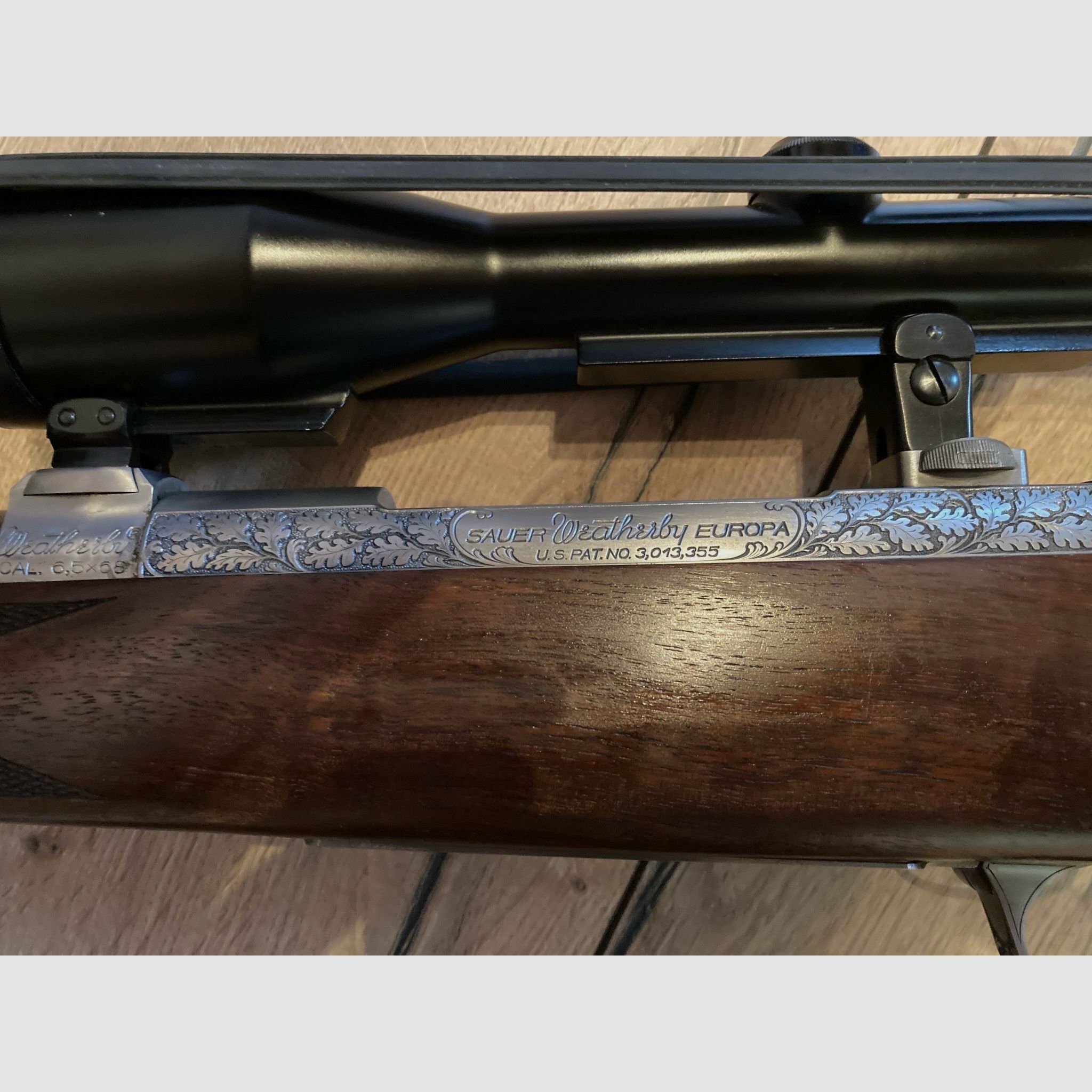 Sauer Weatherby P48600 Modell Europe Repetierer mit Gravur