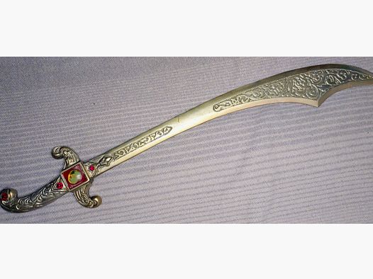 Oriental decorative saber approx. 72 cm – Arabic scimitar / shamshir