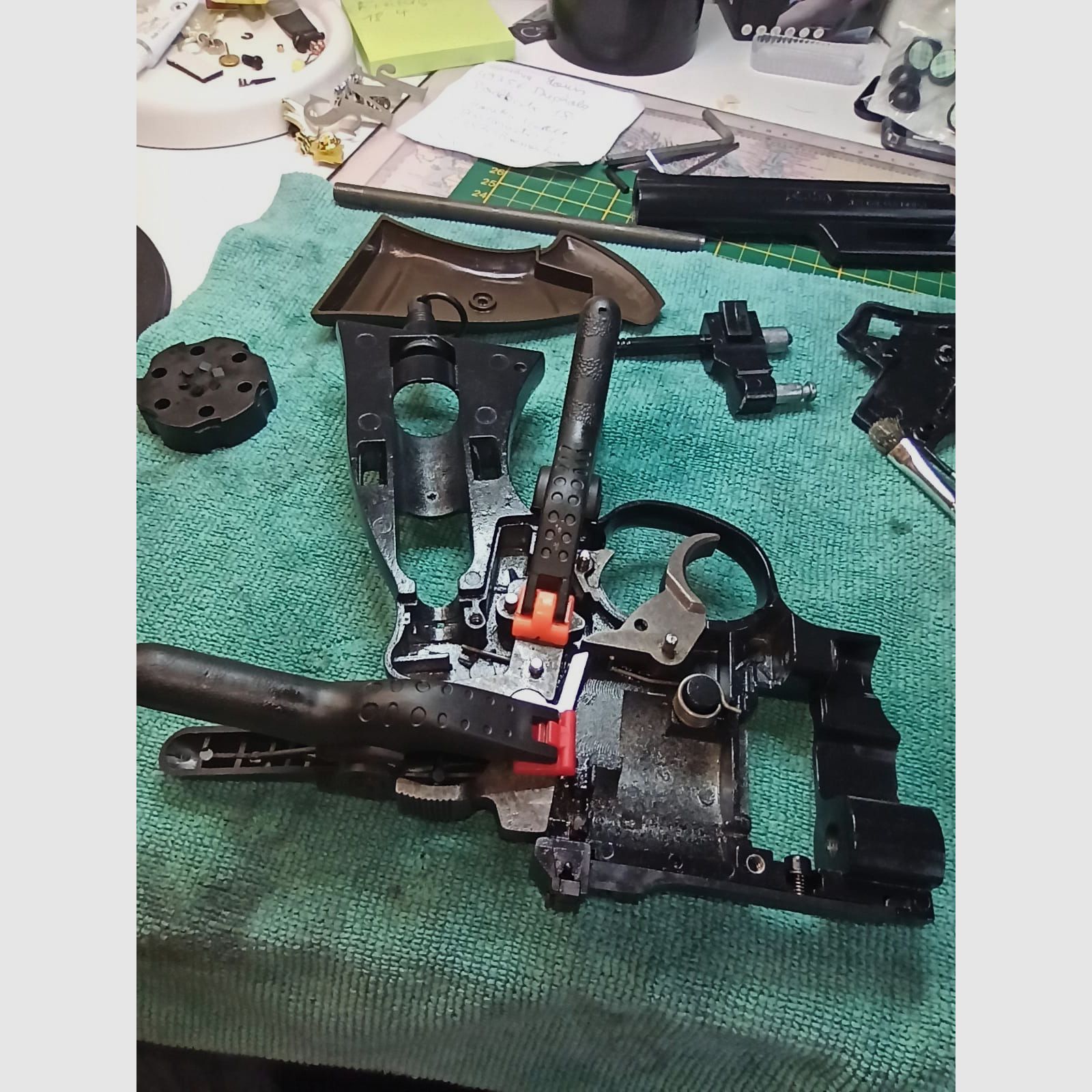 Vintage: 2 x CO2 Revolver "Daisy" Powerline 44 Diabolo 4,5 gereviseerd