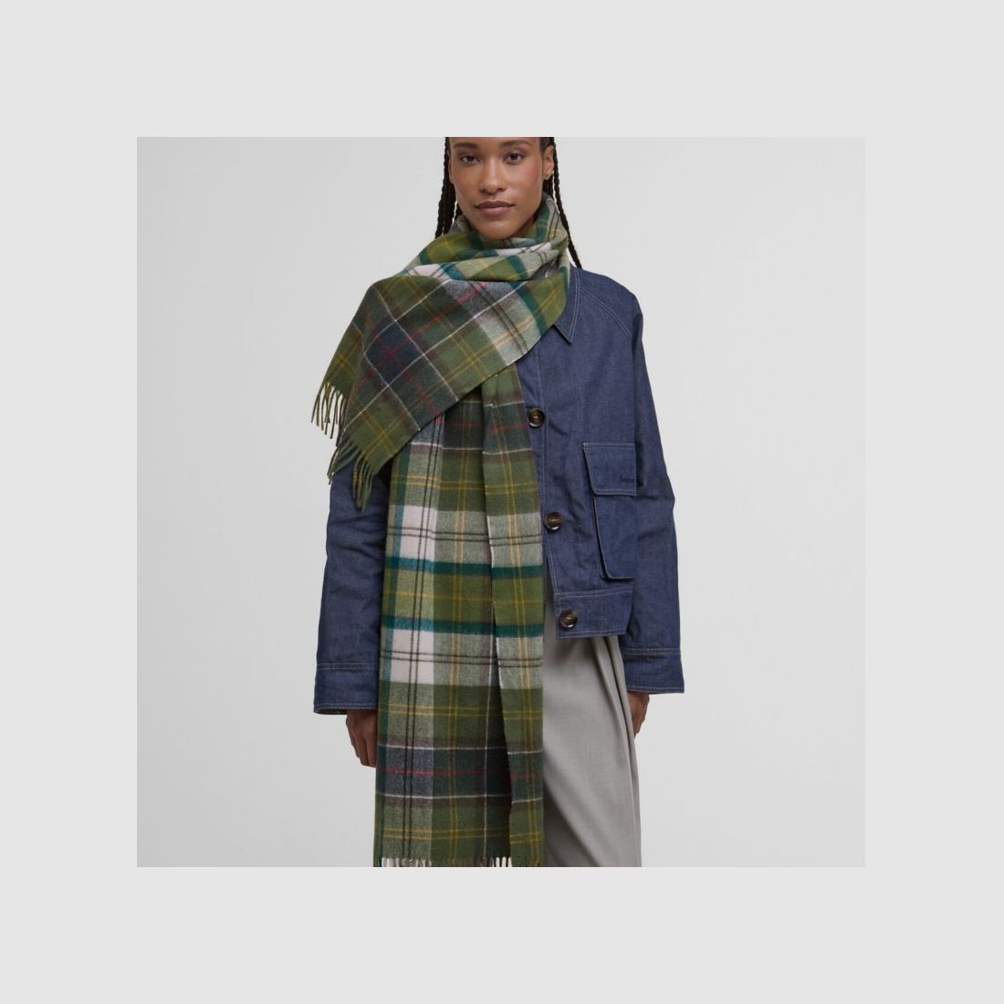Barbour D-Schal Serena Tartan | classic/ancient, Bild 10 von 12