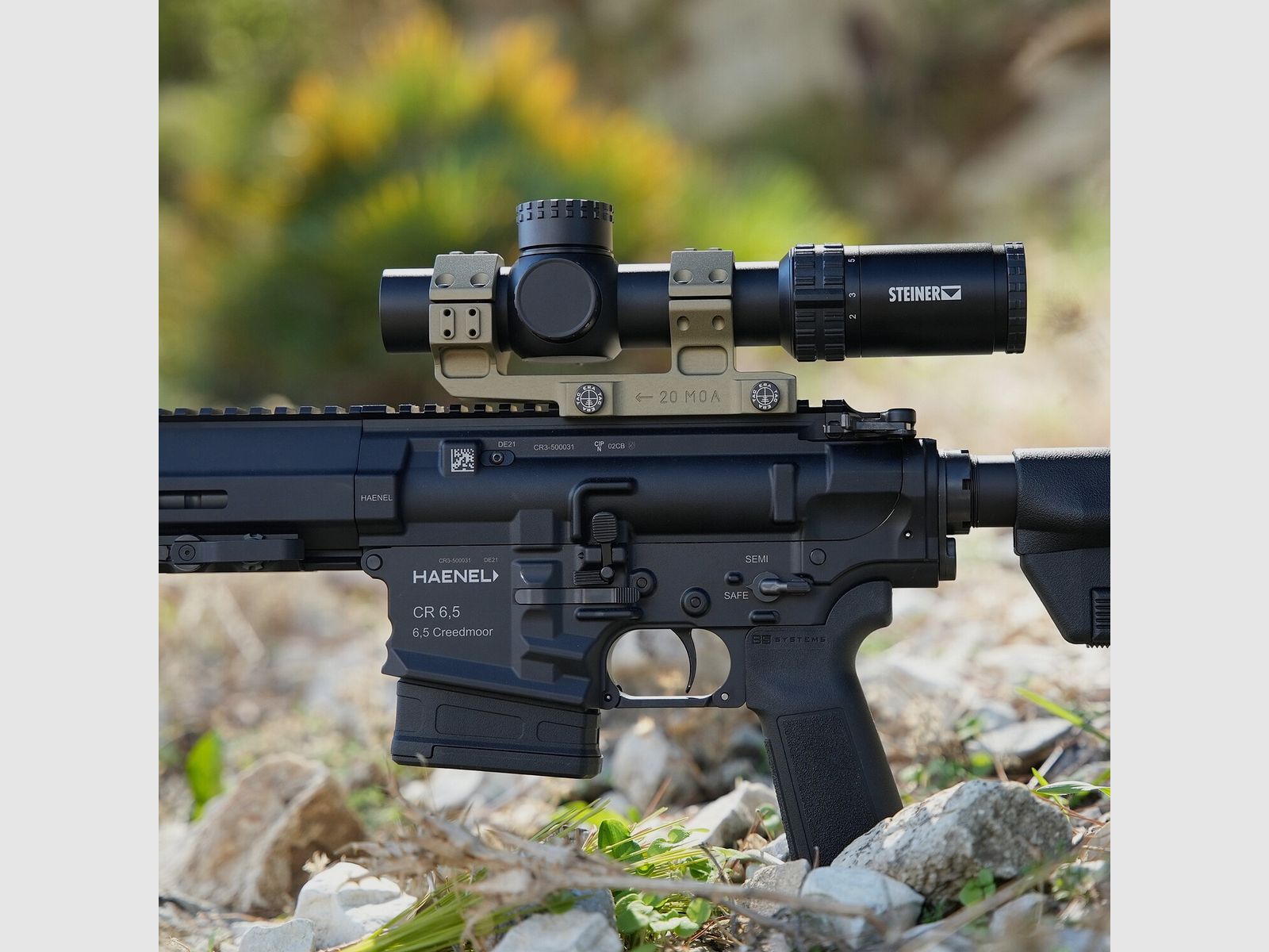 Haenel CR 6,5 M-LOK Handschutz Direktabzug, Kal. 6,5 Creedmoor