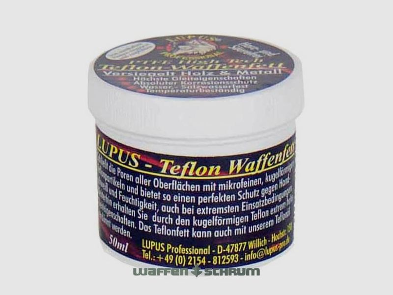 Lupus Waffenfett Teflon 50g