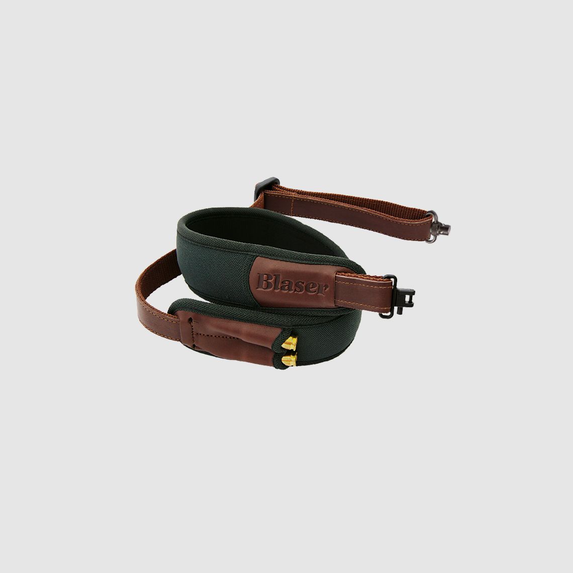Blaser Gewehrriemen Farbe: Loden/Leder