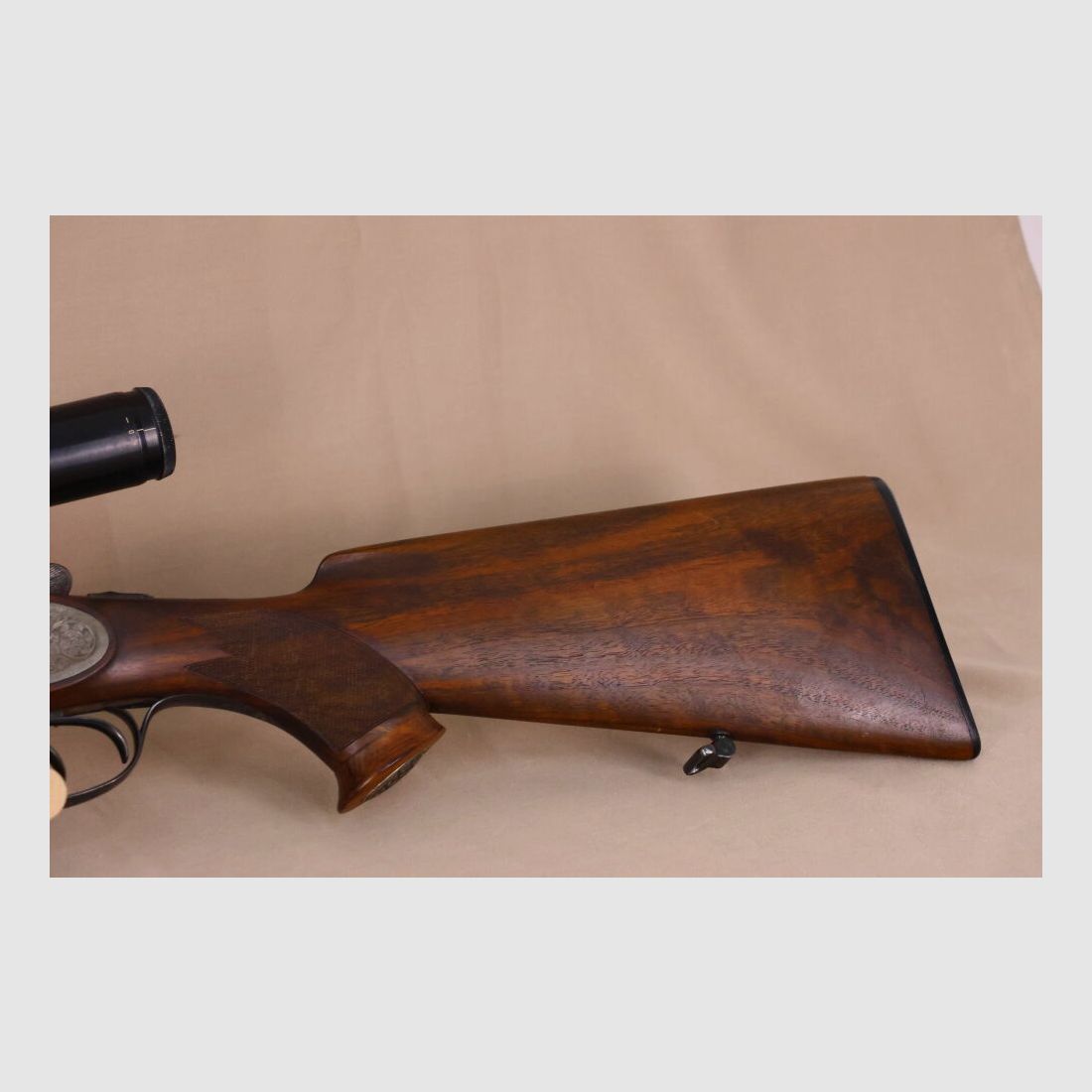 Merkel double-barreled shotgun with side locks // left-handed stock // DBL