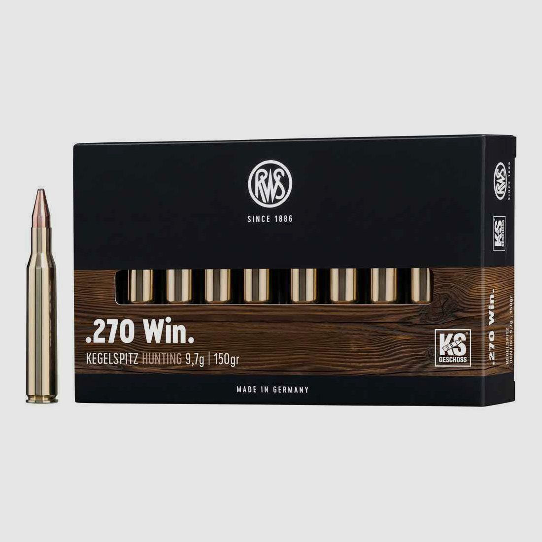 RWS .270Win Kegelspitz 9,7g - 150gr