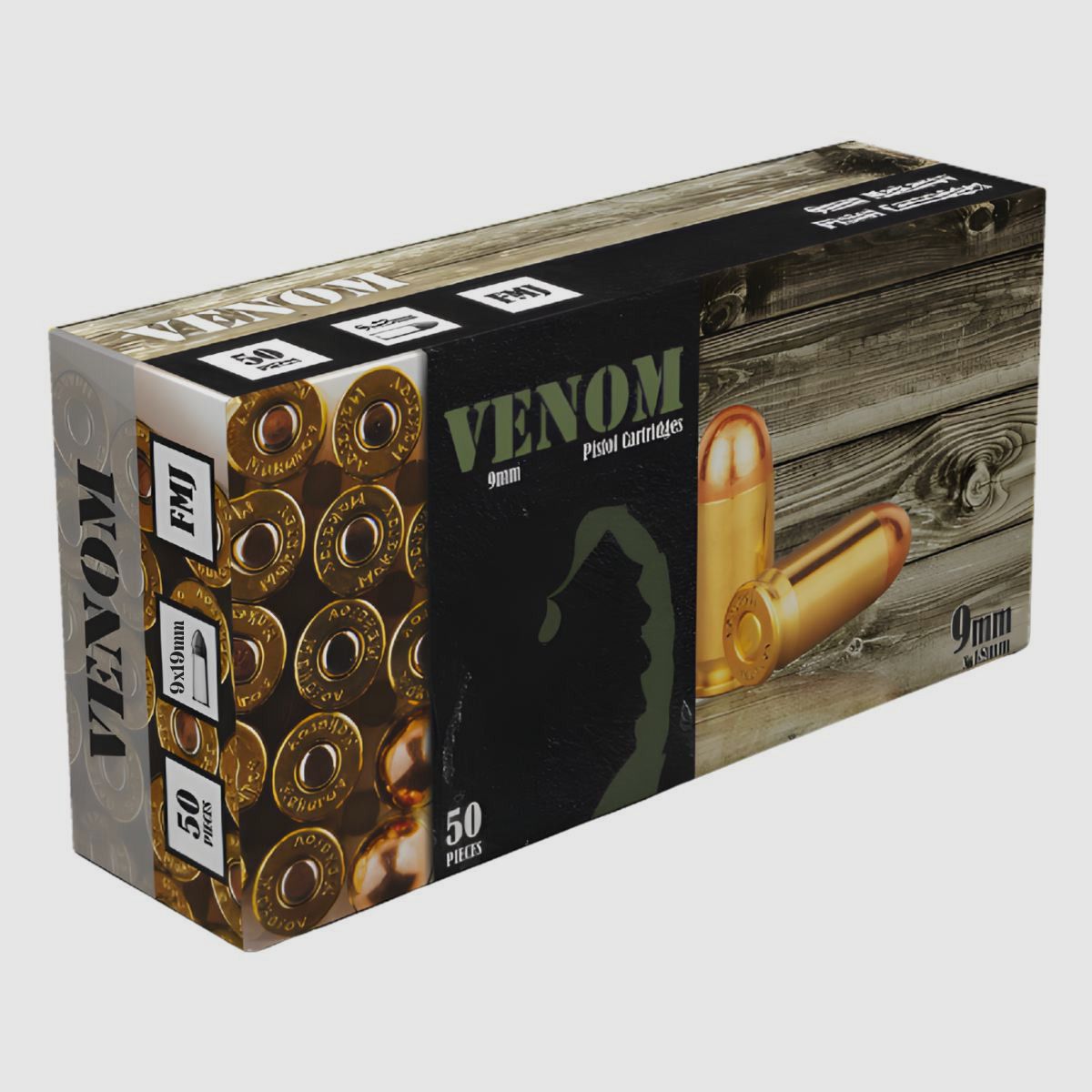 9x19 Medef FMJ Venom 115gr/7,5g