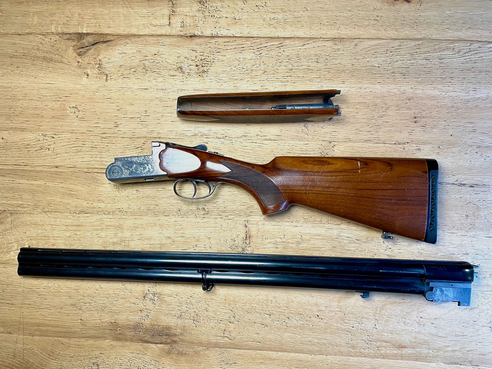 Double-barreled shotgun Kettner Mod. Pointer in caliber 12/70