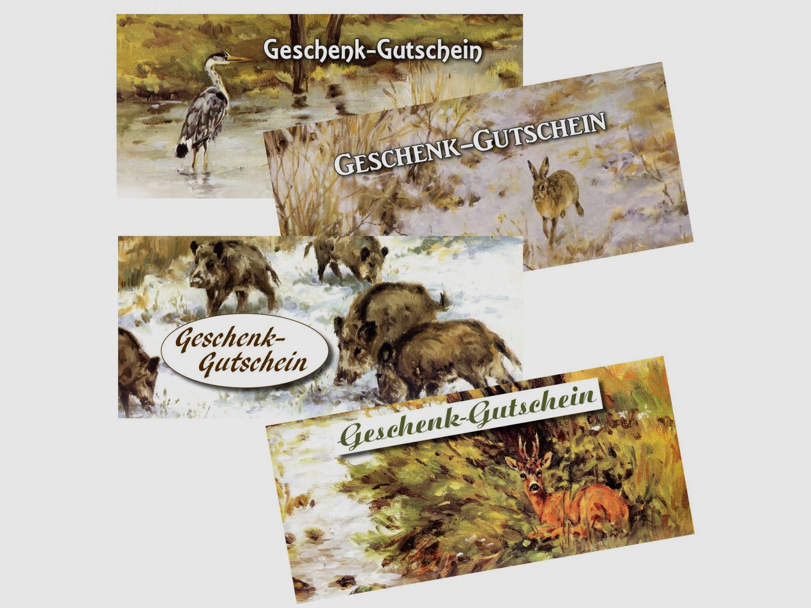 Geschenkgutscheine à 8 Stück