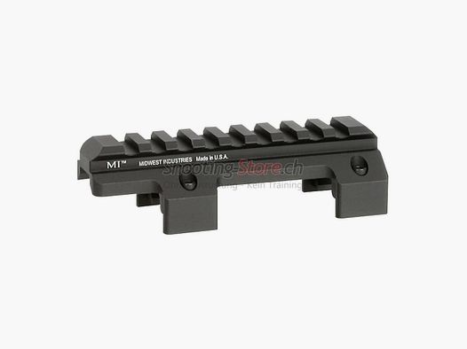 Midwest Industries MP5 Top Picatinny Rail Schwarz
