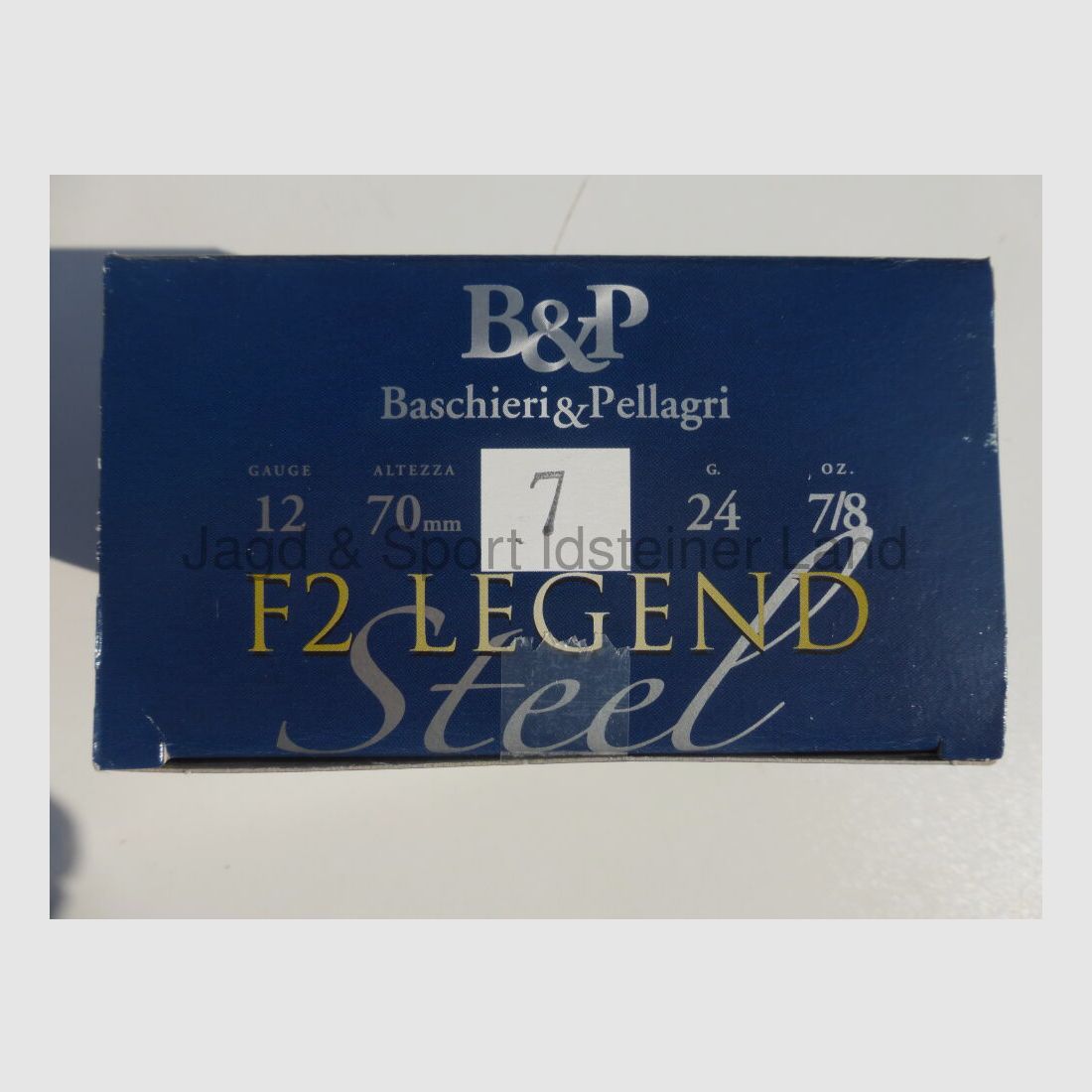 B&P, Baschieri & Pellagri F2 Legend Steel, 2.5mm, 24g, size 7