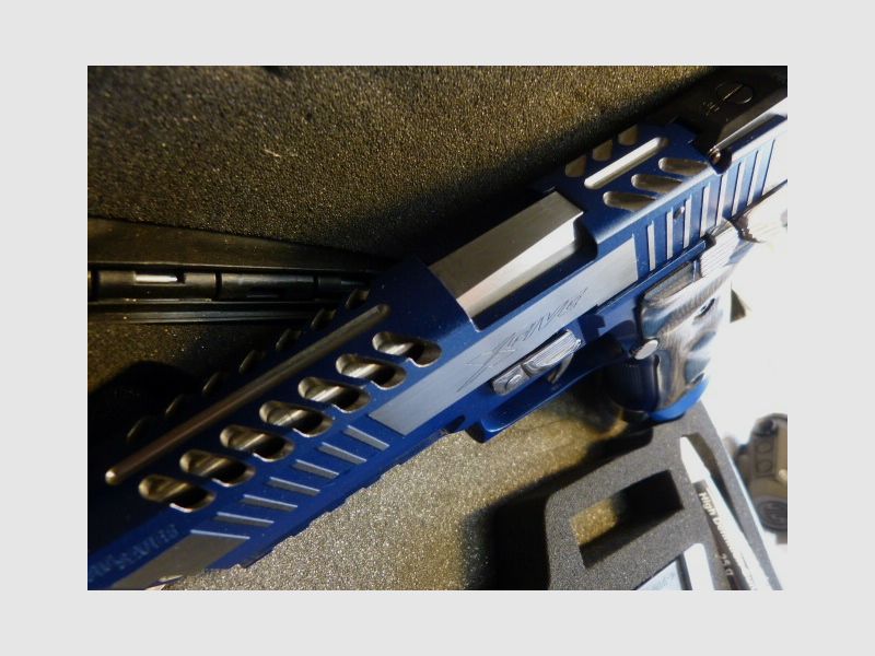 Sig Sauer P226 x-five Blue Moon Skeleton