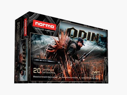 Norma Odin | 300 WSM | 11,7g/180gr | 20stk Blyfri Riffelpaton