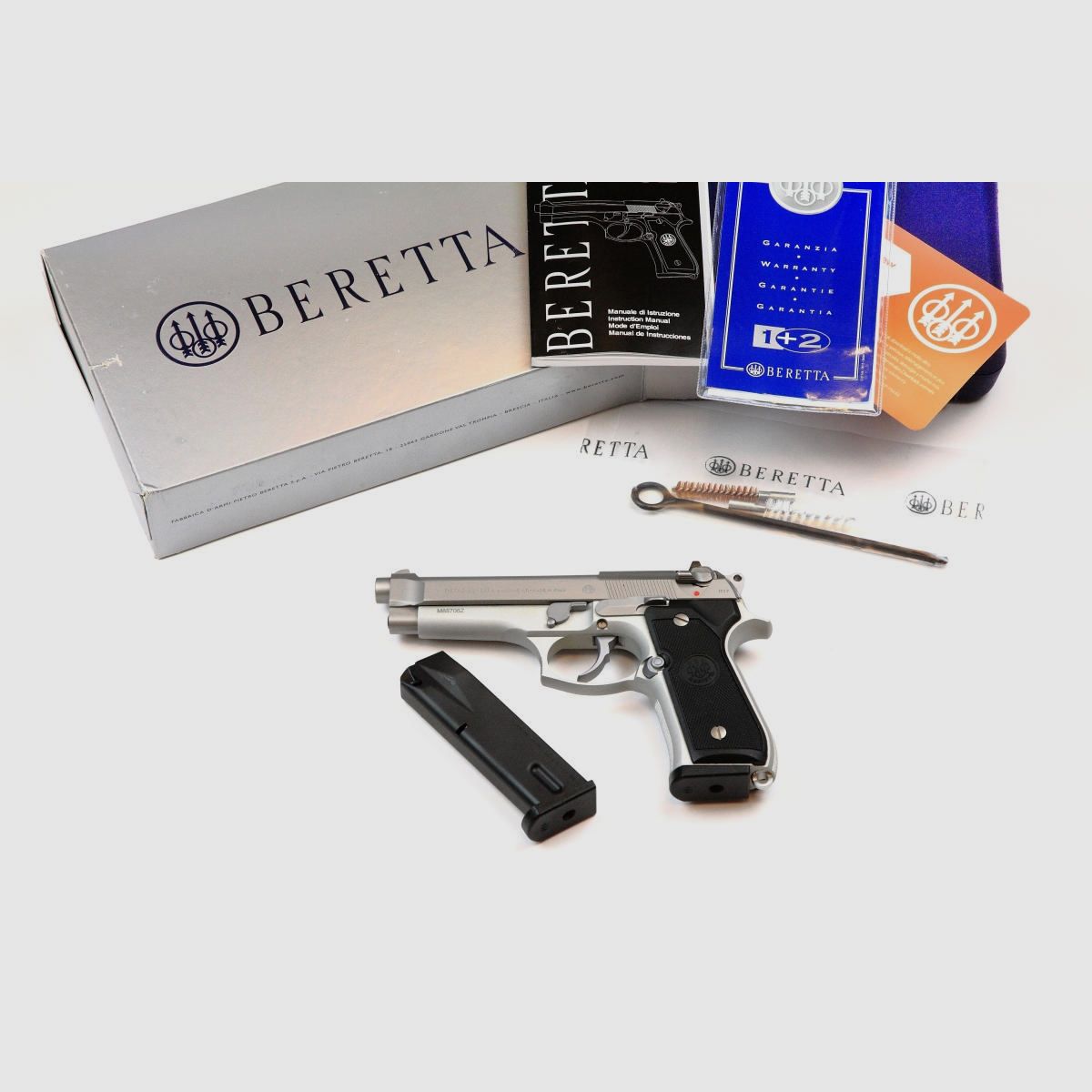 Beretta FS 92 Inox 9x19mm, Bild 2 von 6