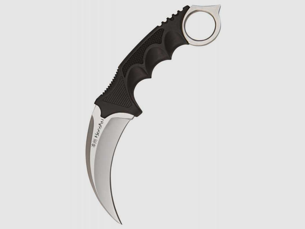 United Cutlery Honshu Karambit Messer Silber mit Stiefelscheide