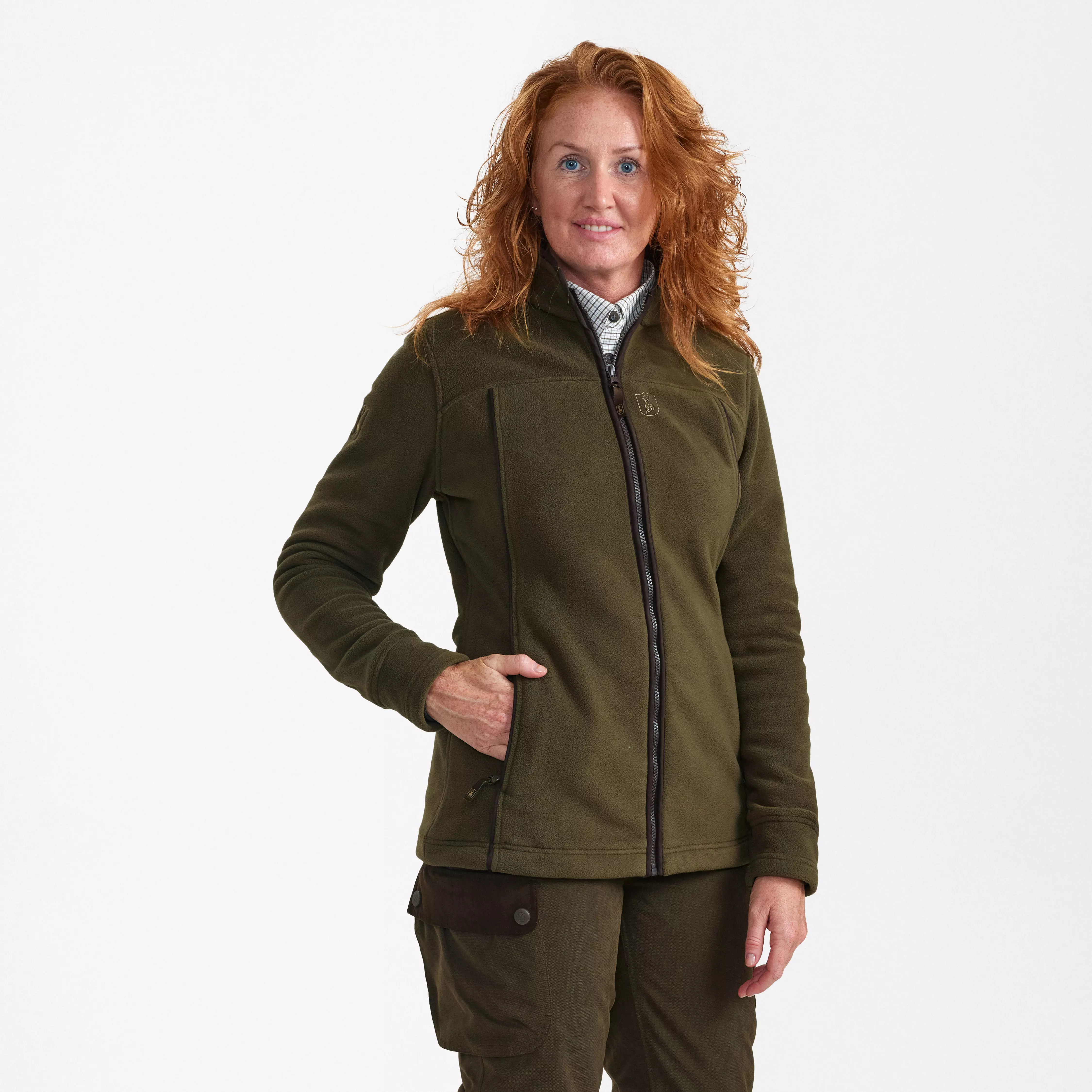 Lady Eagle veste polaire - Tarmac Green