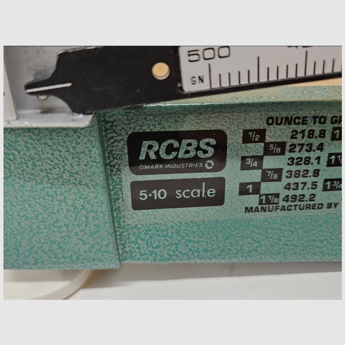 RCBS 5-10 Waage Top Zustand Pulverwaage