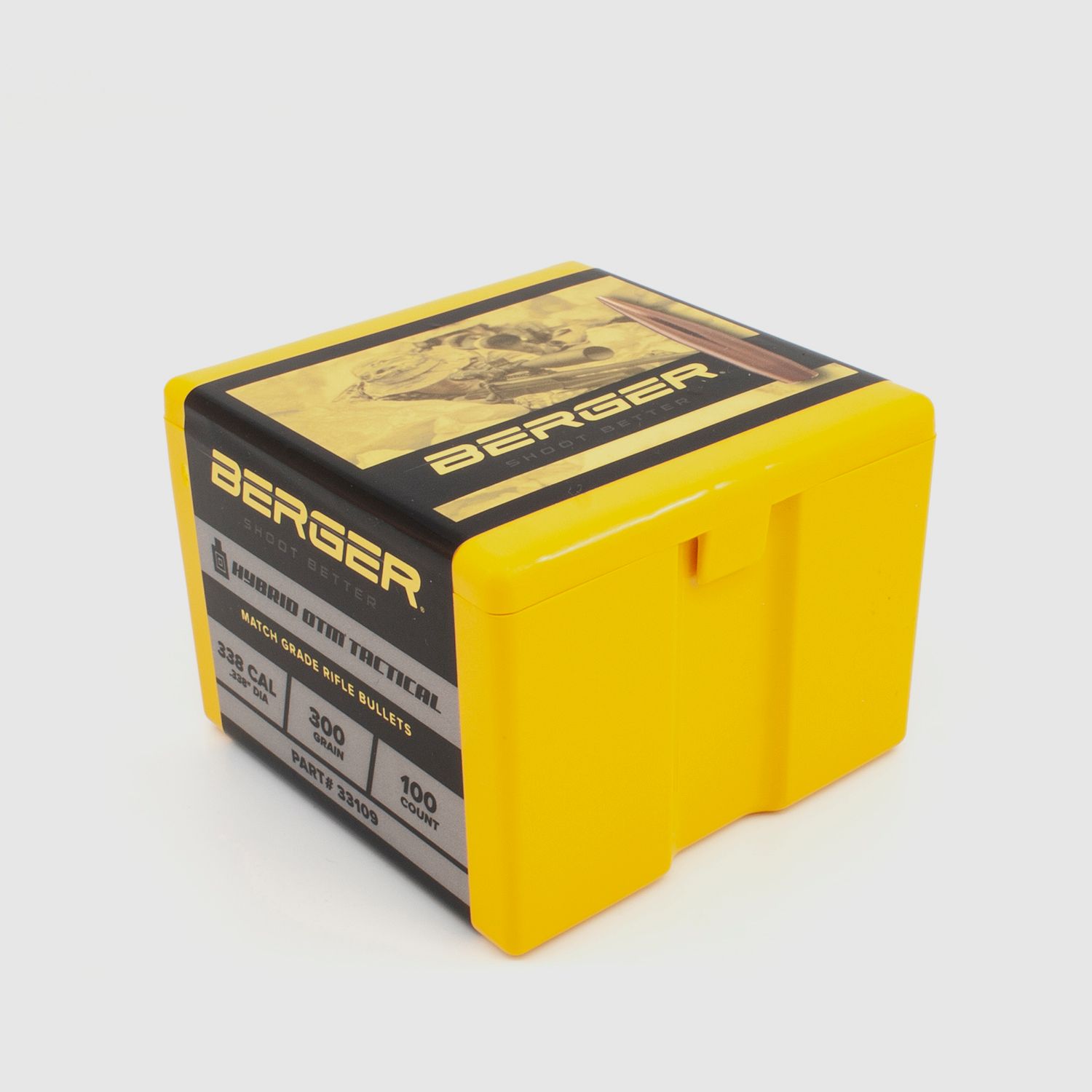 Berger Geschoss .338 Hybrid OTM Tactical 300GR 100 Stück
