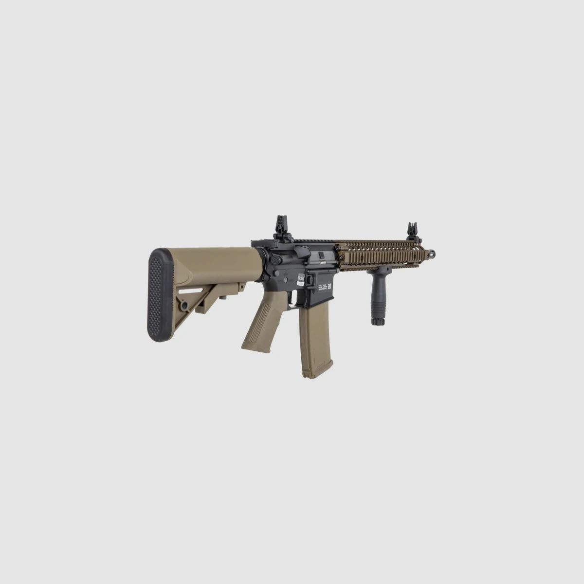 SA Daniel Defense® MK18 Block II (SA-P26 PRIME™ Aster II ETU BLDC™) Rifle Airsoft Libre a partir de 18 – Chaos Bronze -F-