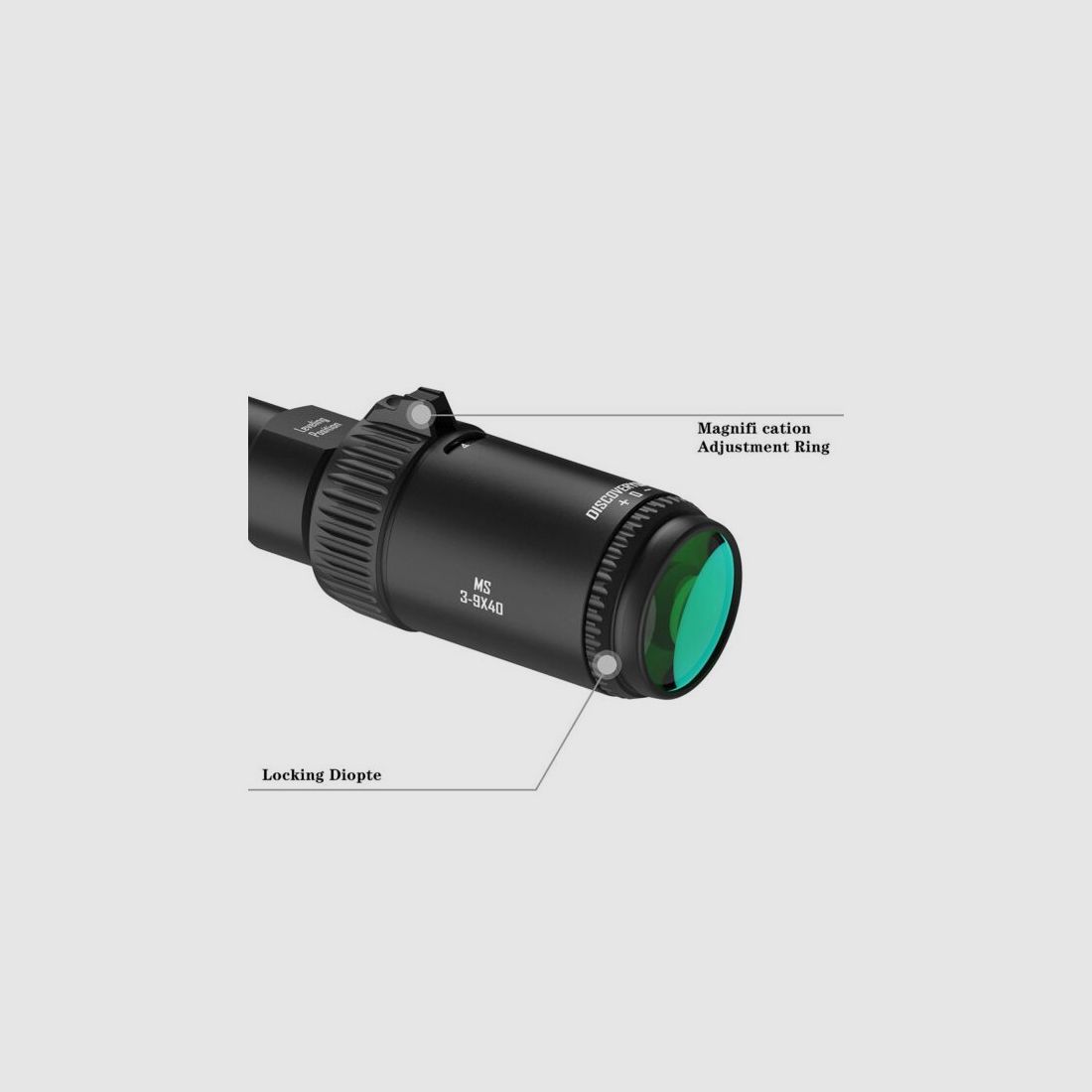 DISCOVERY ZIelfernrohr 3-9X40, Bild 2 von 2