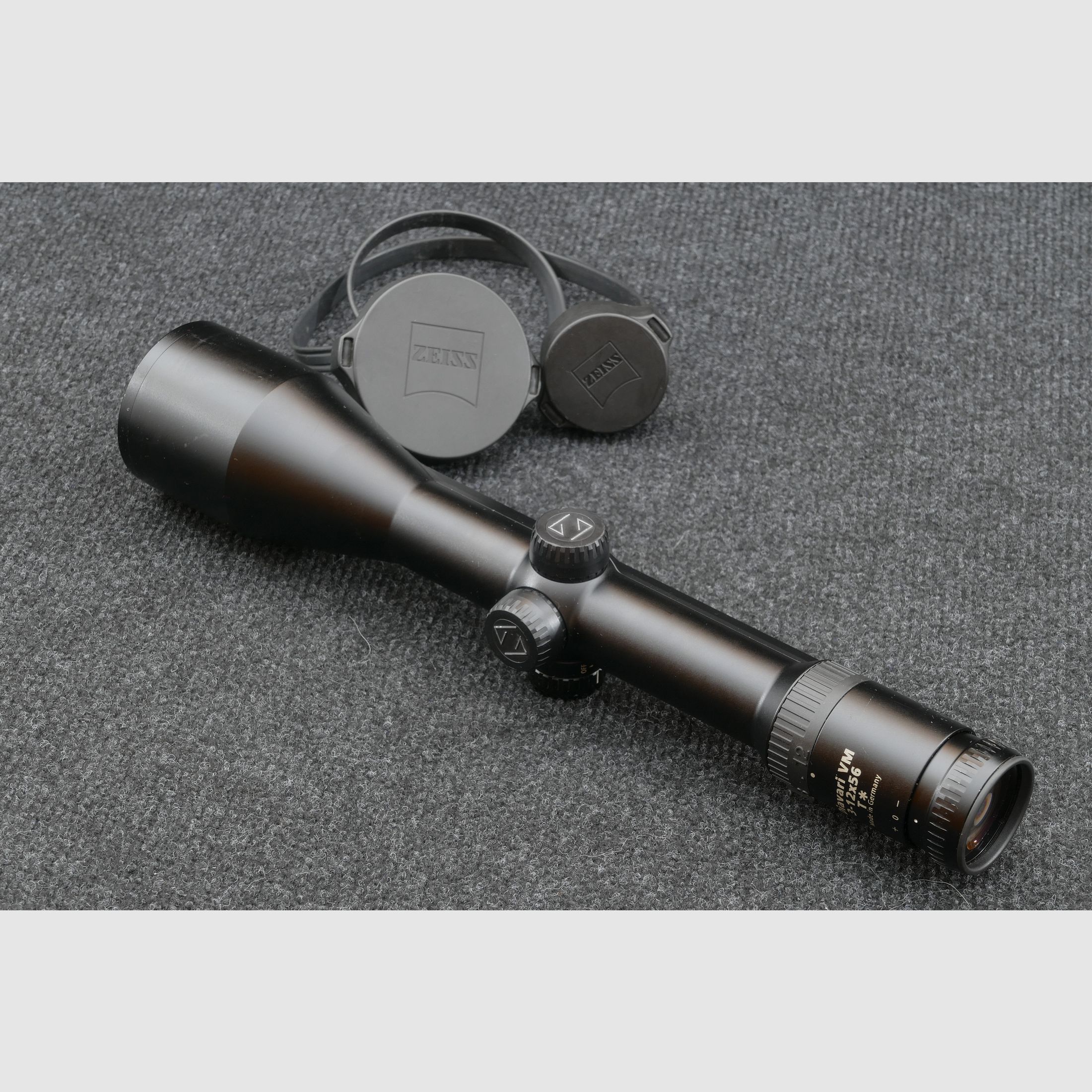 ZEISS Diavari VM 3–12x56 T* – illuminated reticle 44 / night reticle – ZEISS internal rail