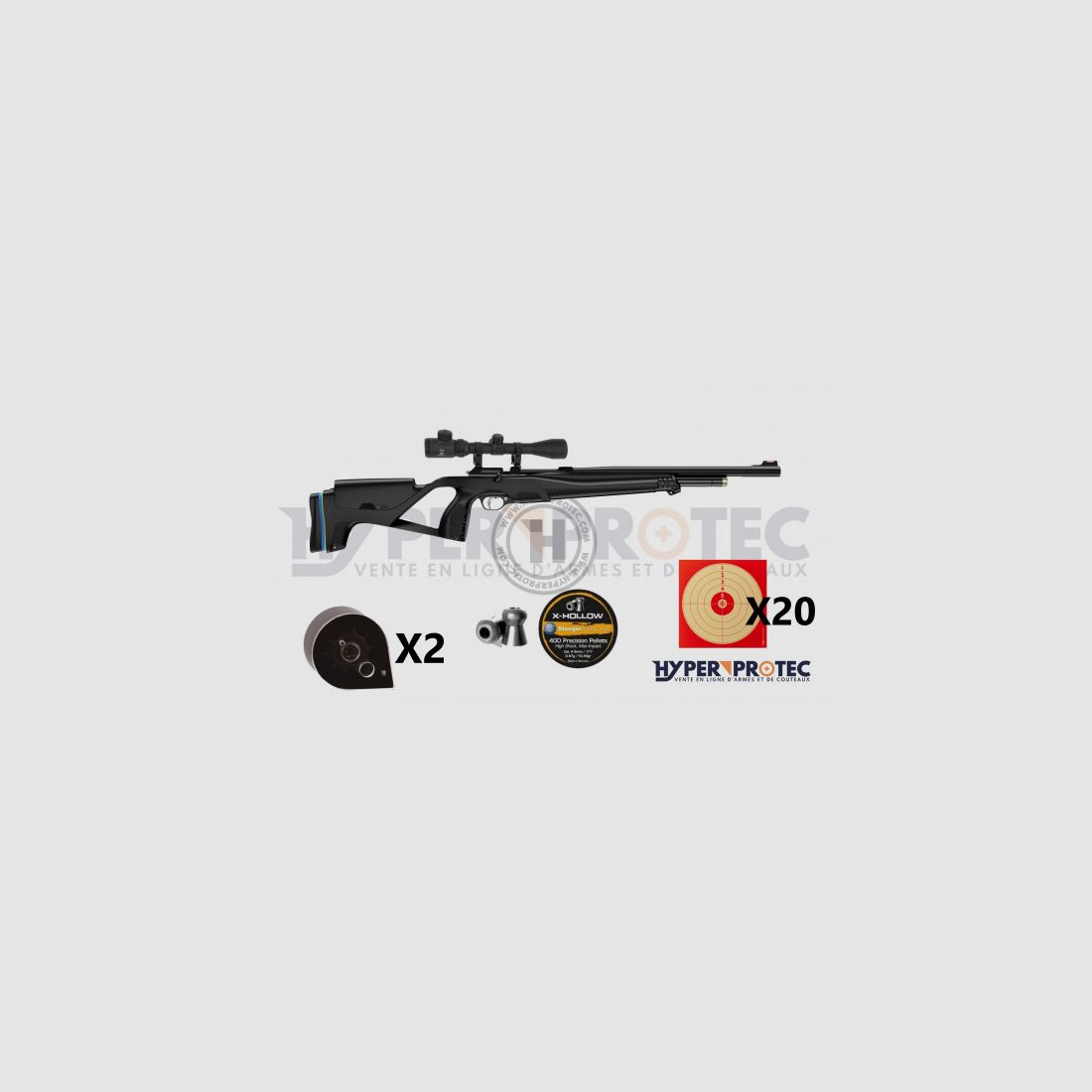 Pack Stoeger XM1 Kal. 5,5 mm + Zielfernrohr, Bild 1 von 8