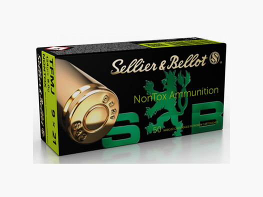 9x21mm nontox S&B TFMJ 124gr VE50