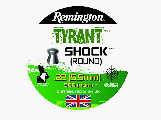 Remington Tyrant Shock Round Kal. .22 / 5,5mm, 250 Schuss