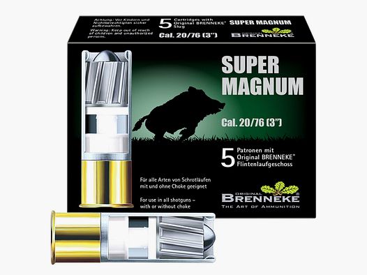 Brenneke 20/76 Super Magnum 28.4g/440grs.