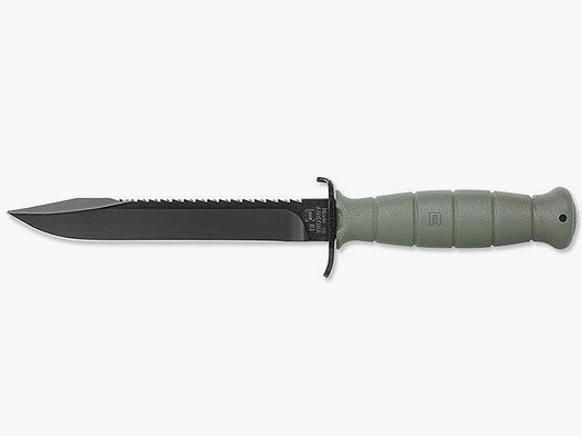 FELDMESSER MIT SÄGE - GLOCK FM81 - KLINGE 16,35 CM - BATTLE FIELD GREEN