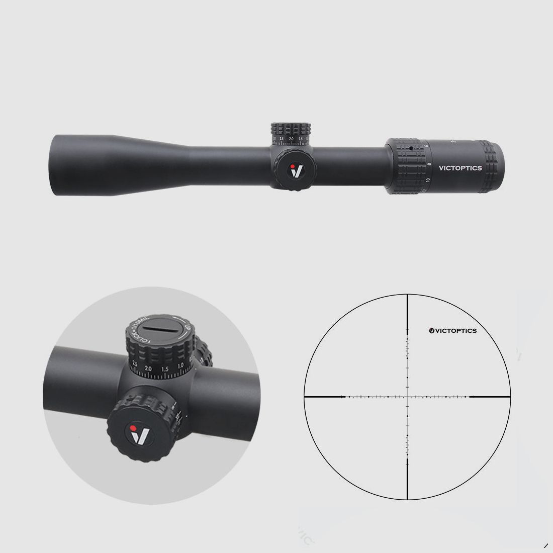 Victoptics OPSL31 S4 3-12×40 – 11mm Dovetail