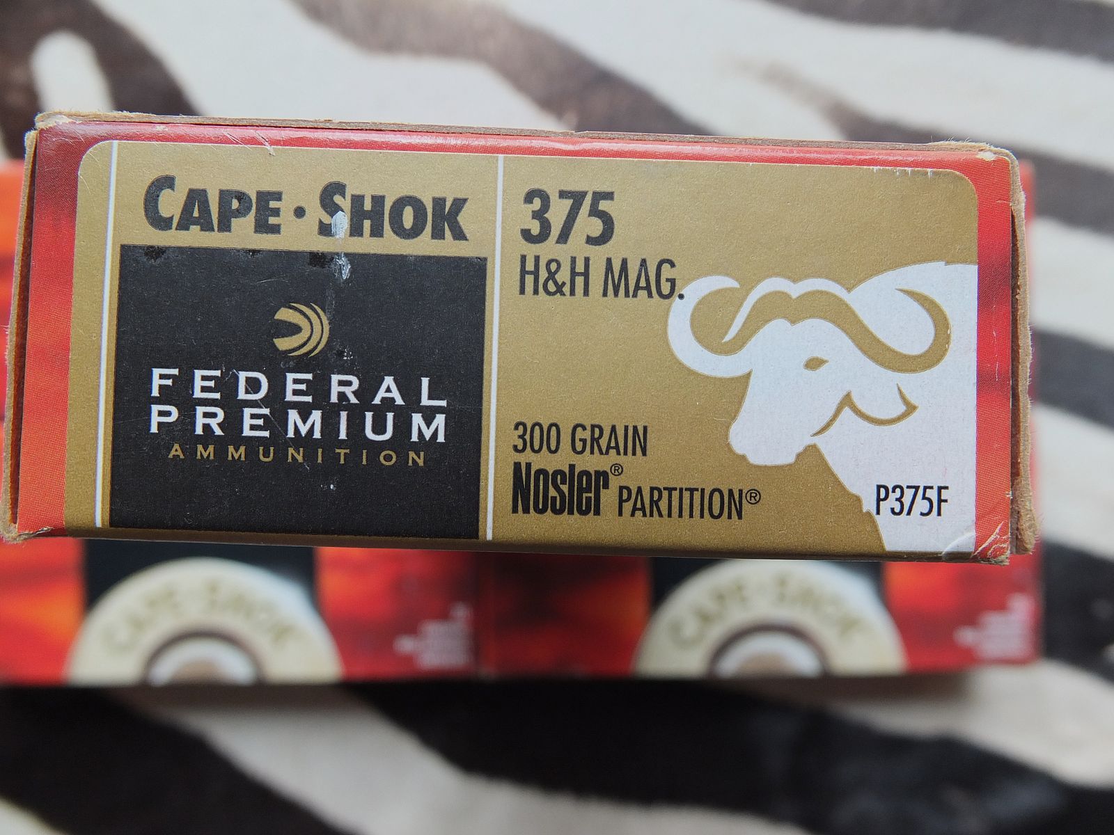 375 H&H Magnum Federal Nosler Partition 300grain